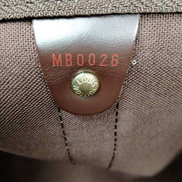 347855F V Louis Vuitton Travel Bag Keepall 50 Brown Damier - Picture 8 of 9